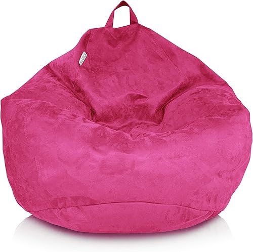 Miniatura 18 de Funda para silla de puf para almacenamiento de animales de peluche (sin relleno) para niños y adultos. Extra grande, nido de pájaro, puf suave