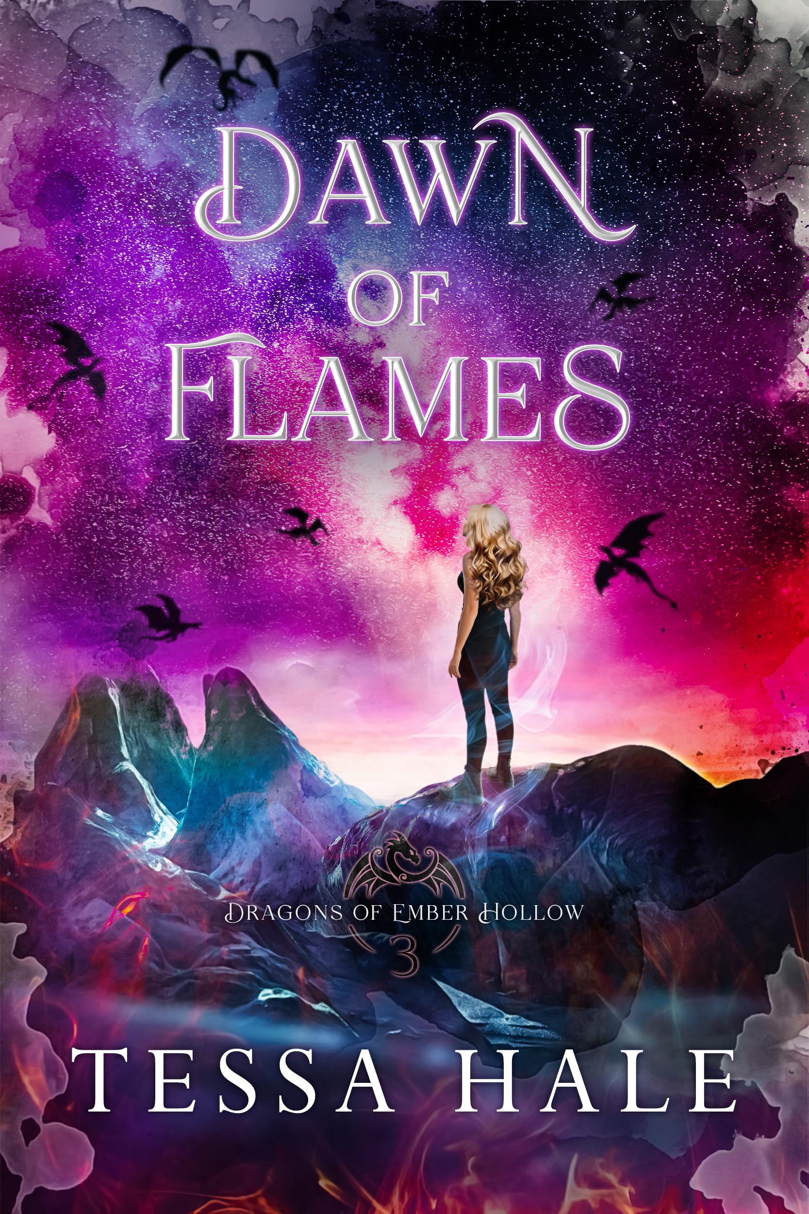 Dawn of Flames (Dragons of Ember Hollow Book 3)