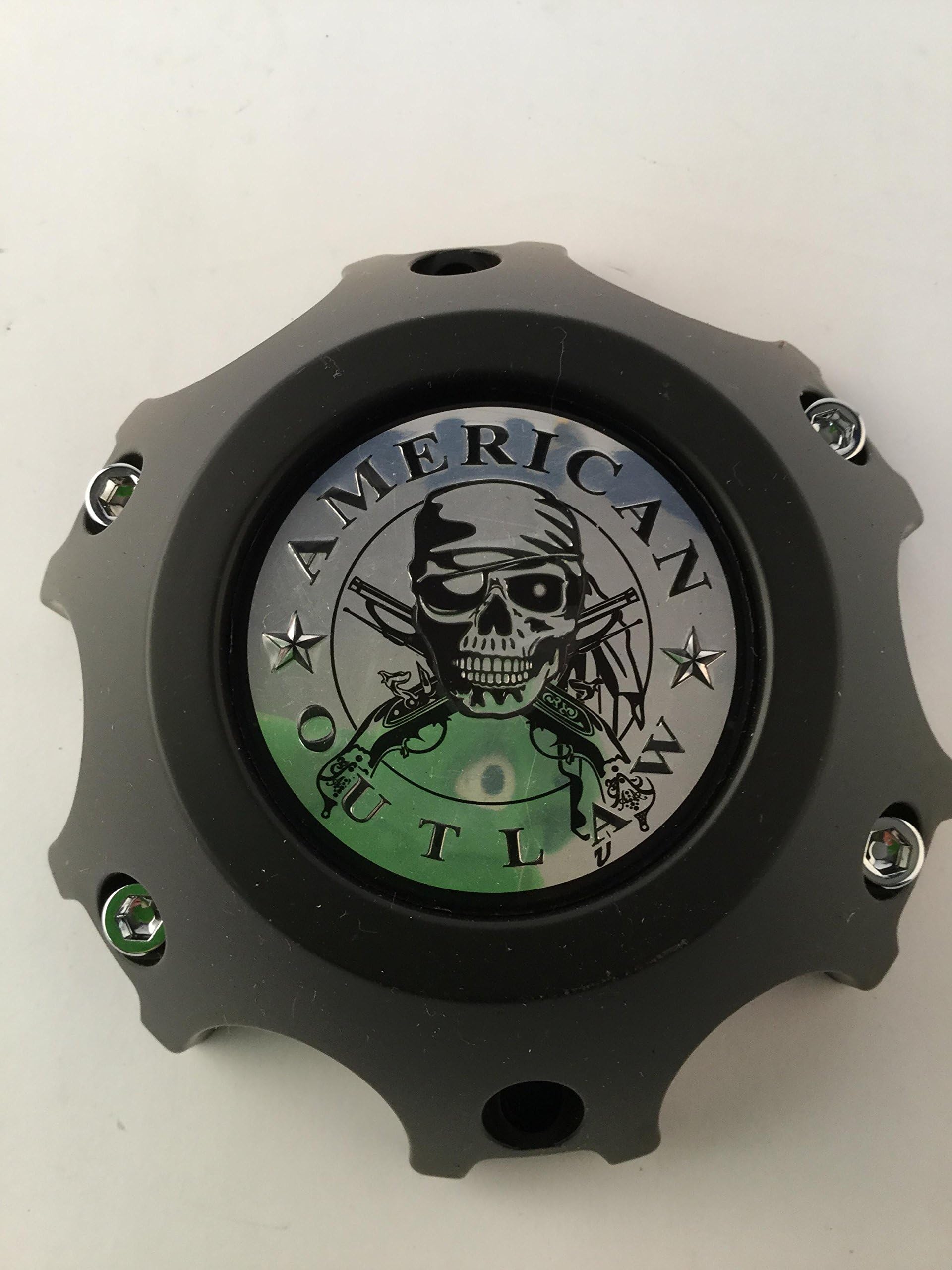WHEELS BC-866 BLACK SCREW IN CENTER CAP