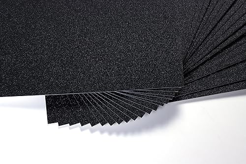 TGXRZX Cartulina con purpurina, cartulina de color, 30 hojas de cartulina artesanal, para embalaje de caja de regalo de Navidad, decoración de