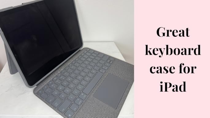 Amazon.com: Logitech Folio Touch iPad Keyboard Case with