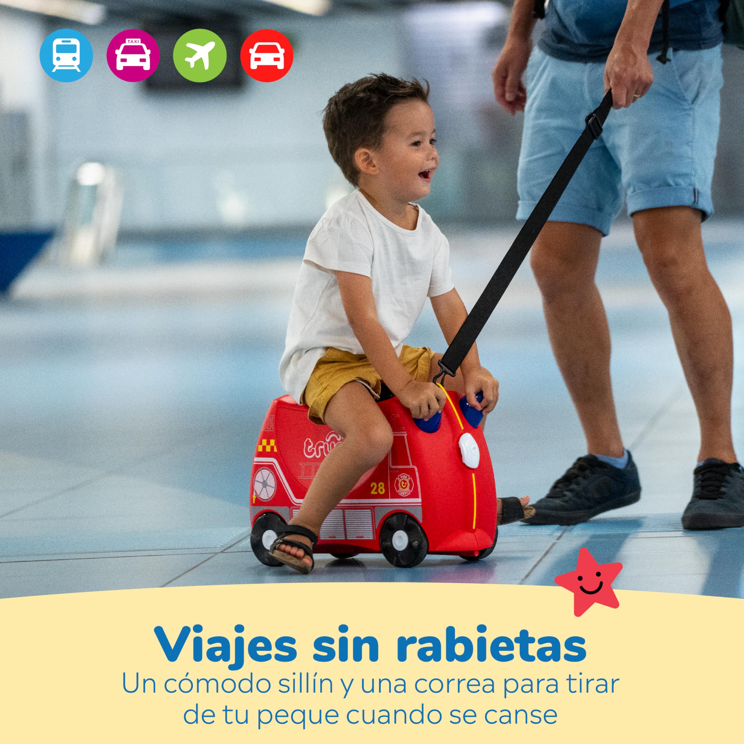 Trunki Maleta Infantil – Maleta Niño – Equipaje Infantil Cabina – Maleta Correpasillos