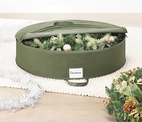 Miniatura 3 de Whitmor Bolsa de guirnalda y guirnalda para coronas de 30 pulgadas