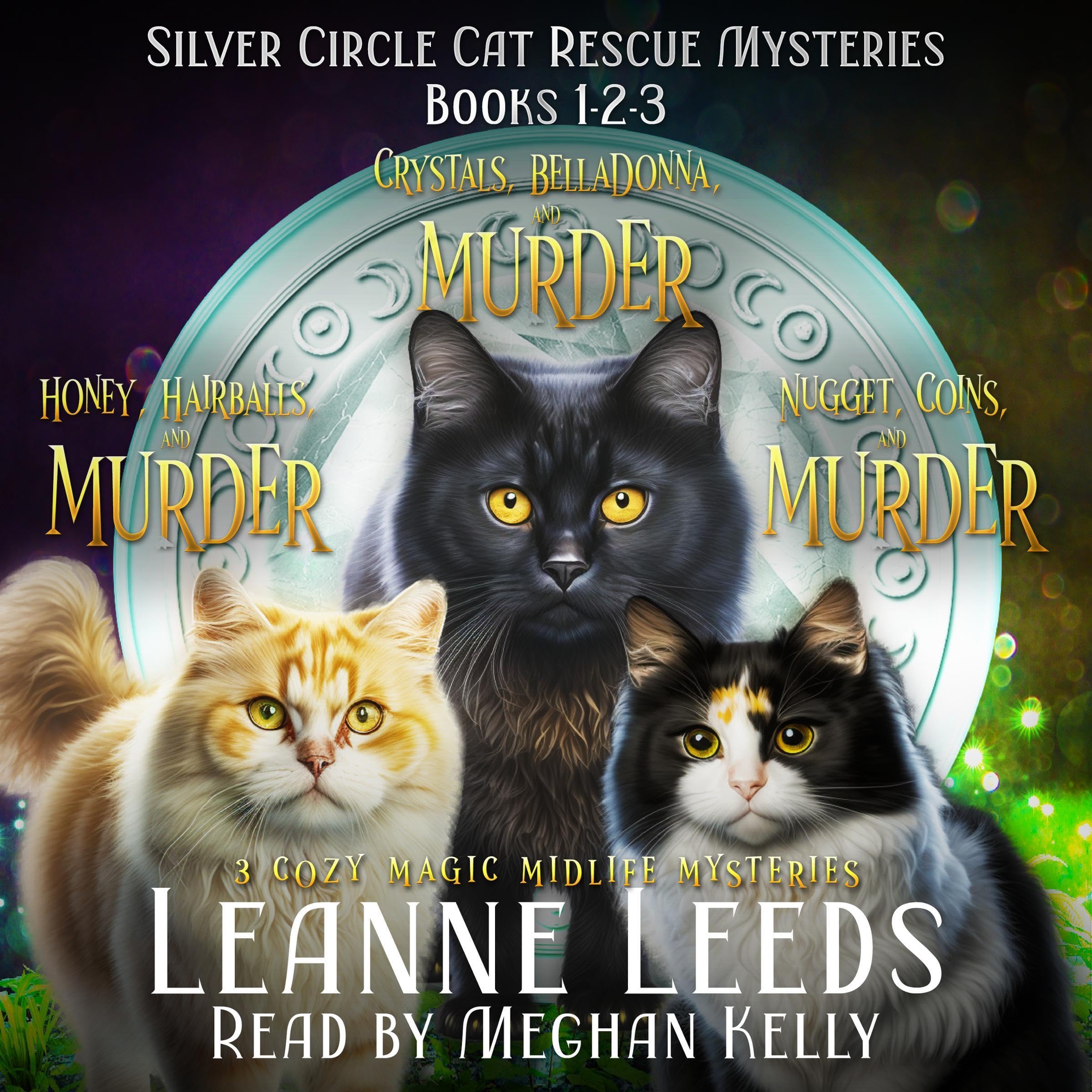 Cover art for Silver Circle Cat Rescue Mysteries, Books 1-2-3