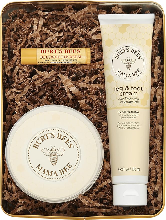 Burts Bees Gift Set, 3 Pregnancy Skin Care Products Mama