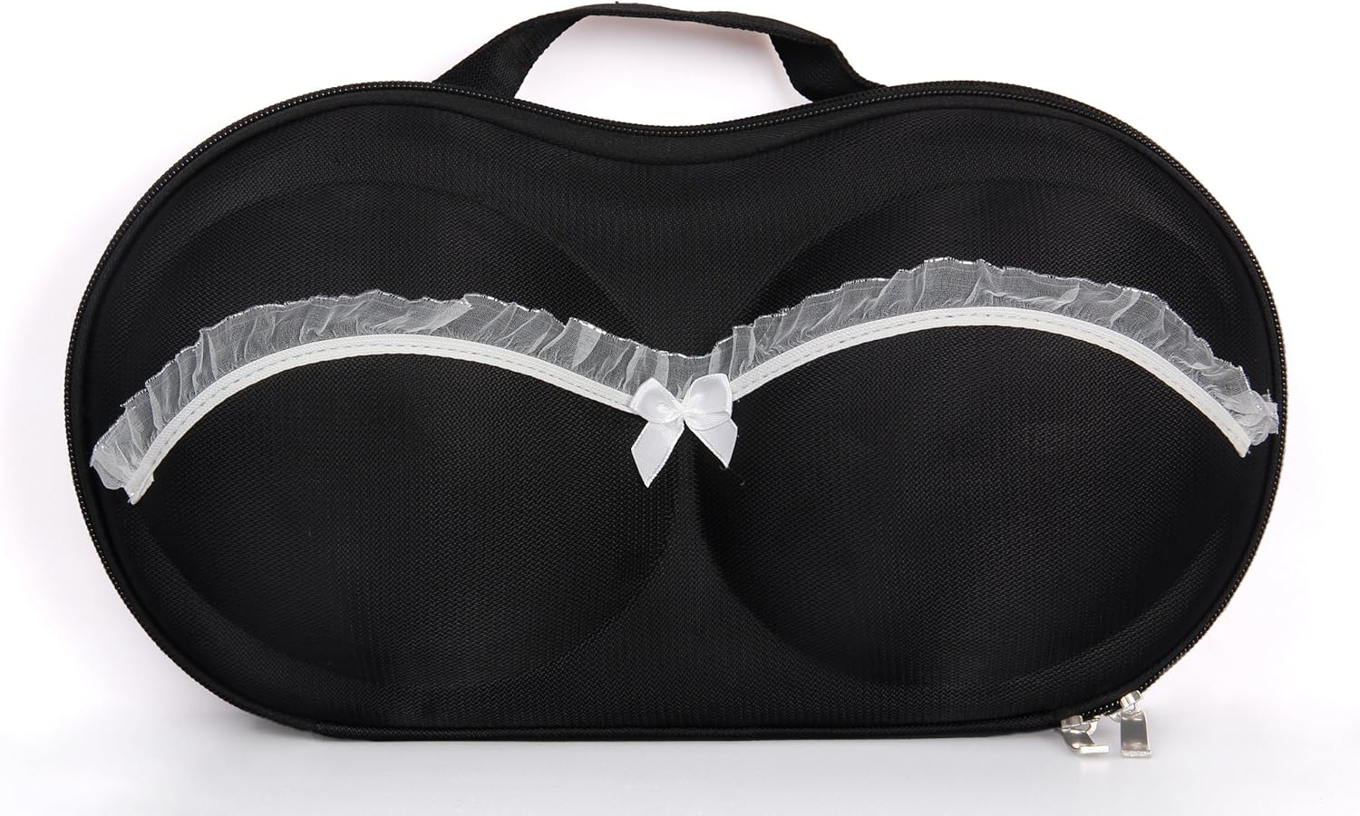 Black Mistery Bra Bag for Travel Capable for 35 Bra From A
