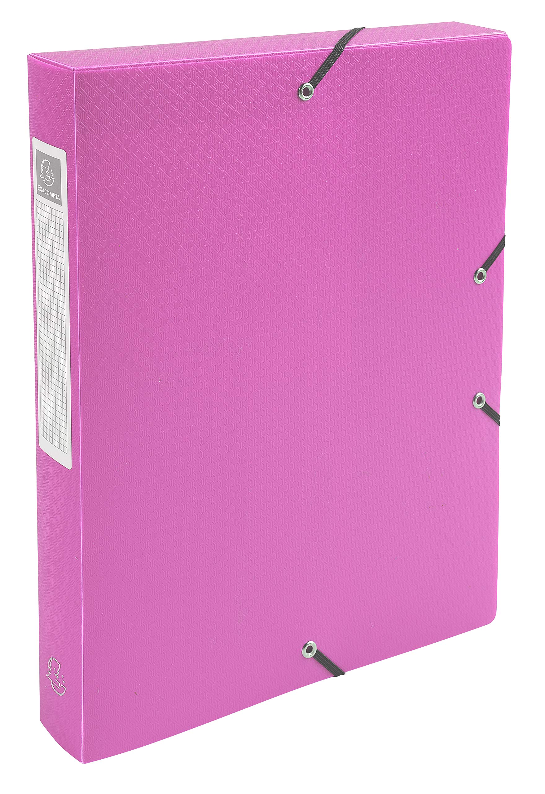 Exacompta - 59878E - Caja De 4 Archivadores De Polipropileno Chromaline, image size:1759x2560