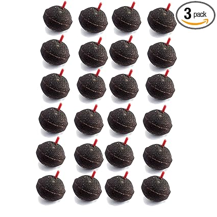 Jainsons Pet Products Air Stone for Aquarium, Fish Tank & Biofloc and Fish Farming Heavy Ceramic Material Create Healthy Environment for Your Fish.(2 Inch Air Bubble/Air Stone) (24 pcs Air Stone)