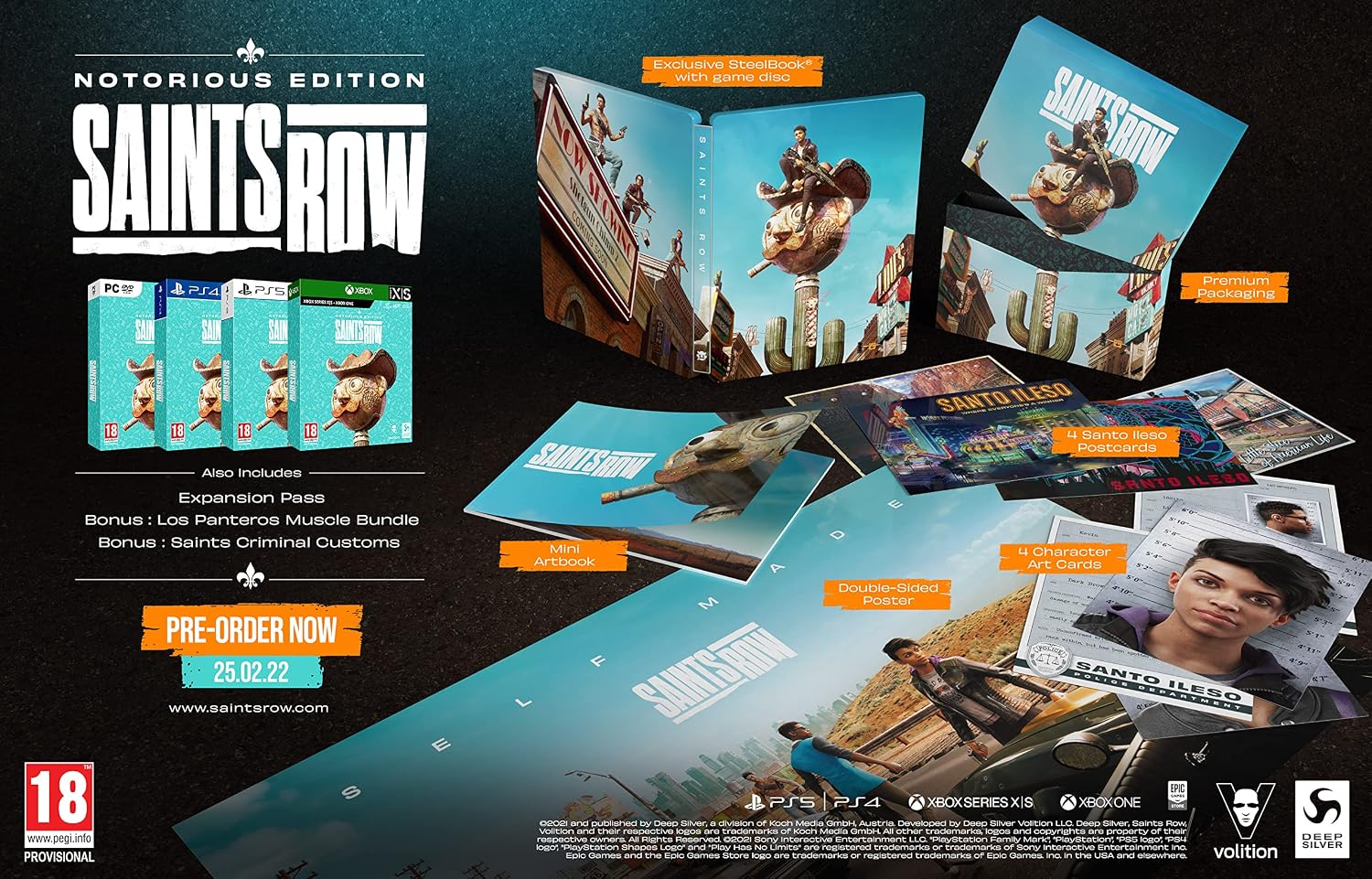 SAINTS ROW - Notorious Edition - XBOX One/XBOX SX