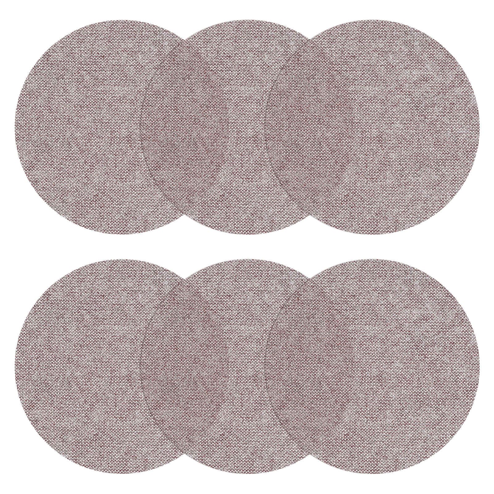 DTGN 15 Pcs 225 mm Grid Sanding Discs, 60 Grit Anti-clogging Dust-free Hook and Loop Wall Sanding Discs for Wood Paint Car Putty Wall Dust Sanding