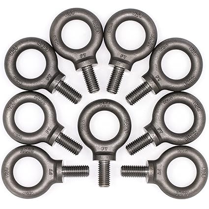 9 Pcs Lifting Shoulder Eye Bolts 1/2"