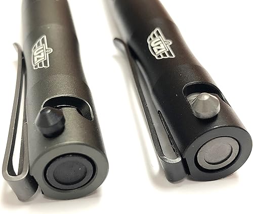 Uzi Paquete combinado de bolígrafo táctico y perno de acción, paquete combinado negro y metal de pistola recargable, ultra duradero, ligero, disponible en Yaxa Guatemala
