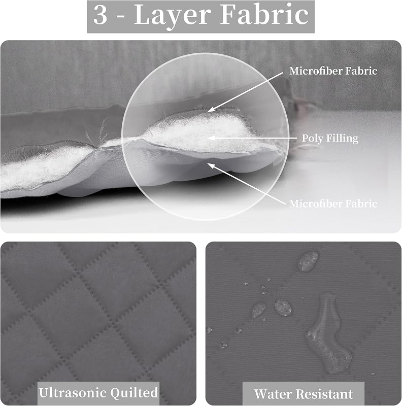 Easy-Going Reversible Quilt Set Full/Queen, Bedspread with 2 Shams image 5