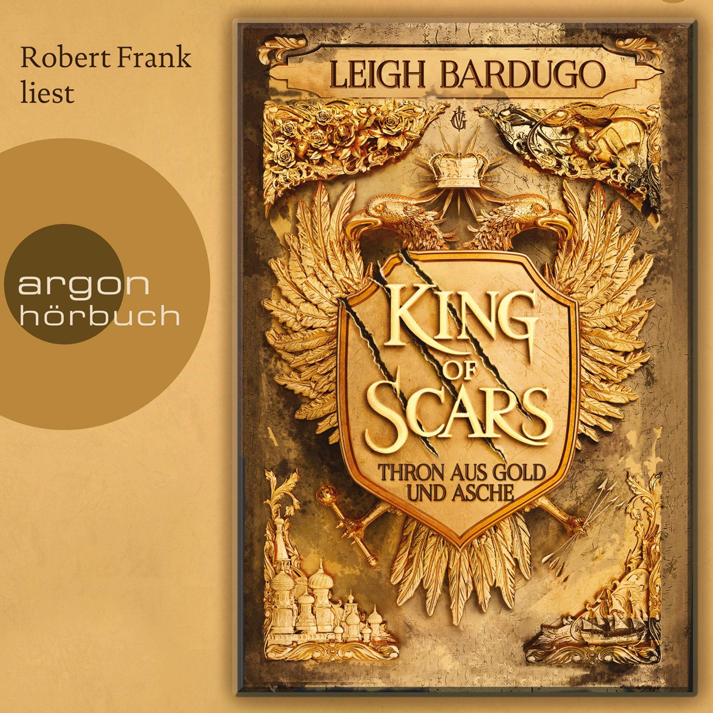 Cover art for King of Scars - Thron aus Asche und Gold