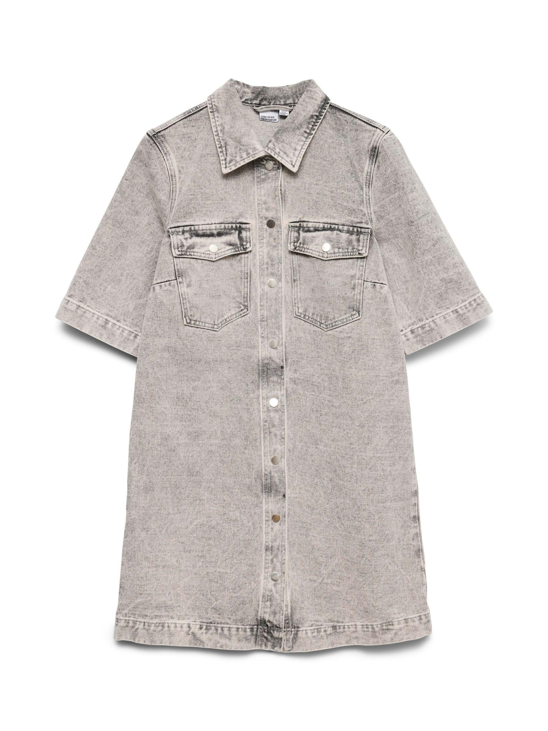 VERO MODA Female Jeanskleid VMFENJA Kurzes Kleid