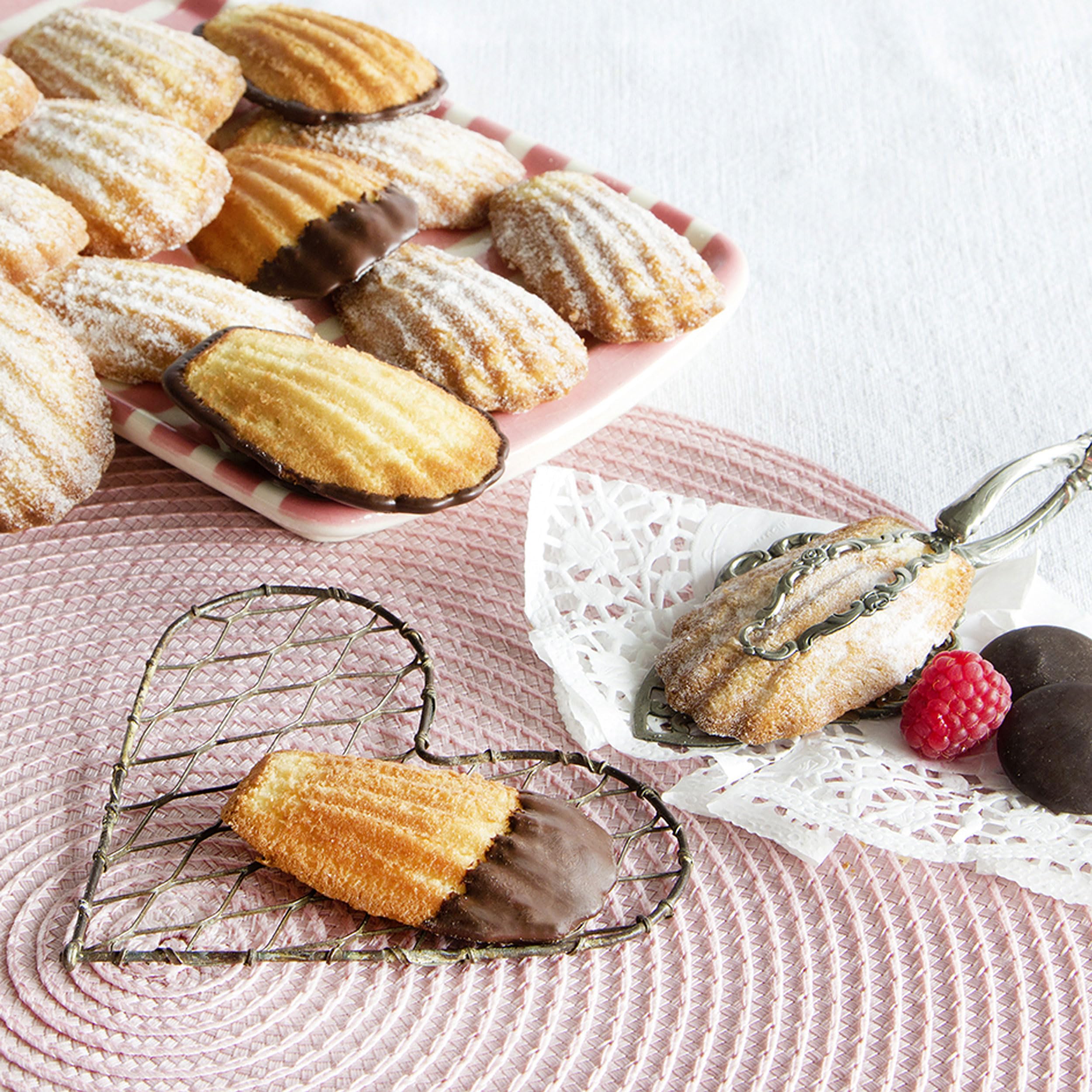 Städter We Love Baking – Stampo Orso Madeleine, in Metallo, Argento, 40 x 20 cm