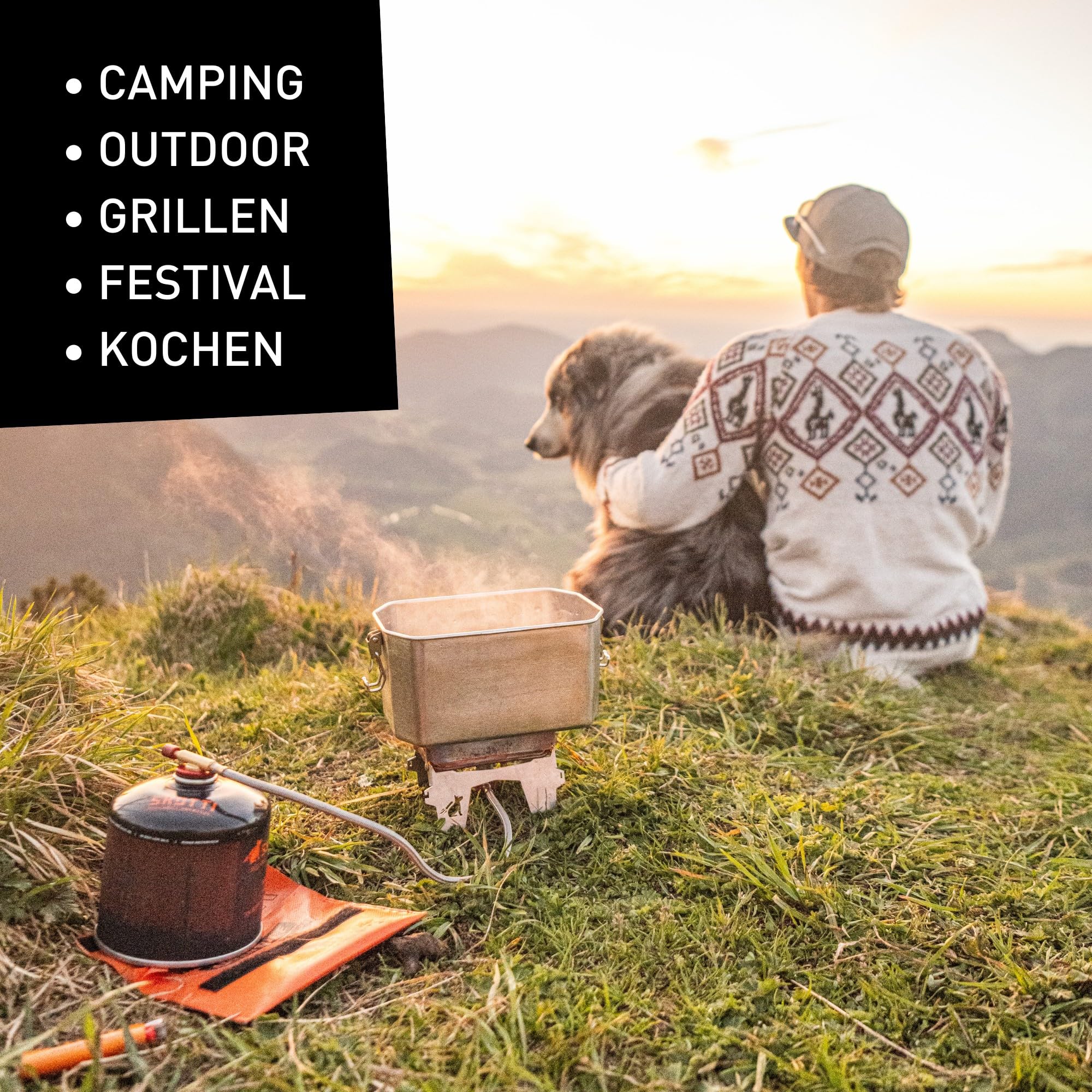 SKOTTI Gaskartusche, EN 417 Gaskartusche mit Protan-Butan Gemisch, Ideal für Gasgrills und Campingkocher mit EN 417 Schraubventil, Gaskartuschen Grill, Camping Grill Gaskartusche