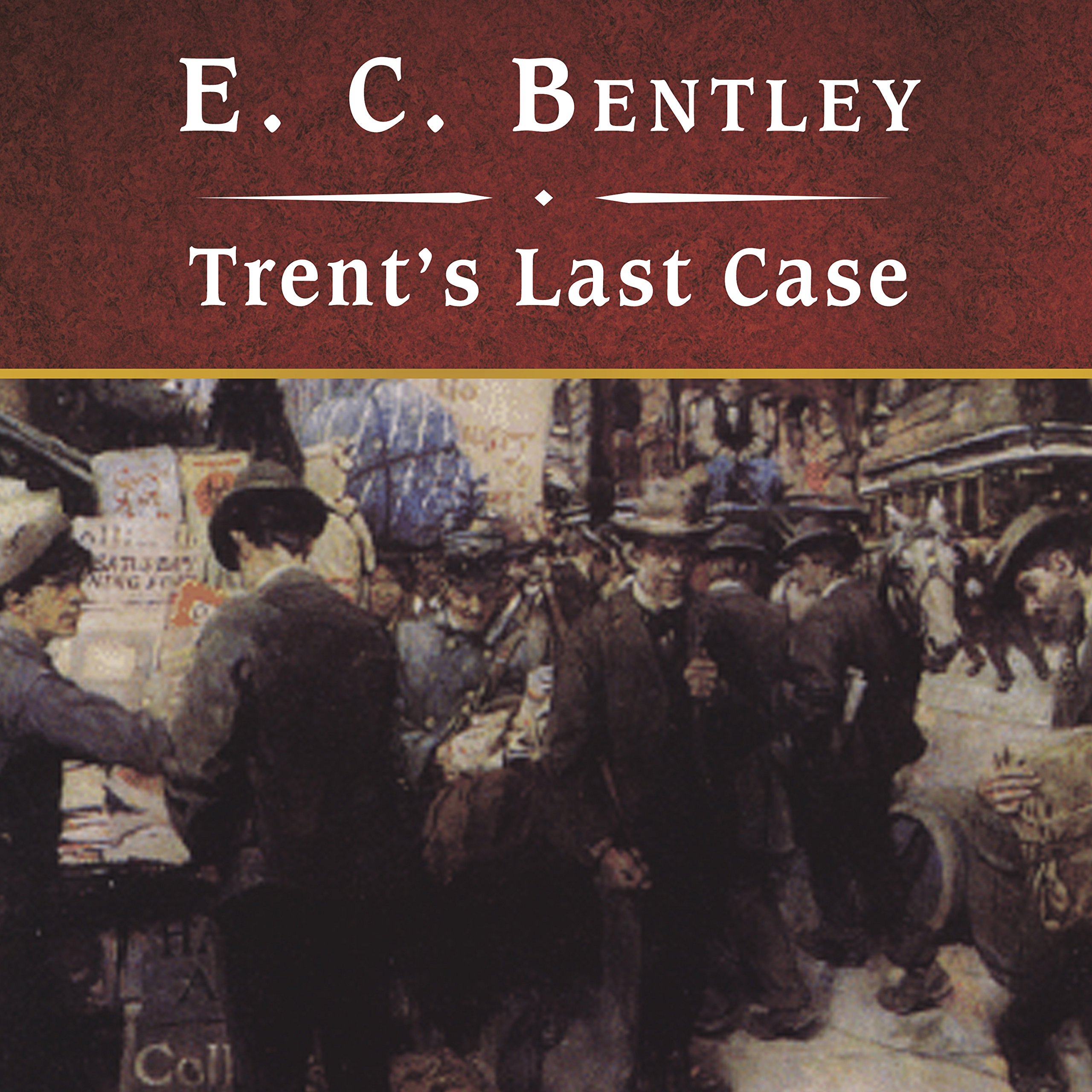 Cover art for Trent's Last Case, with eBook