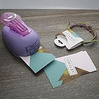 Vista 6 de Etiqueta colgante plegable/perforador de exhibición