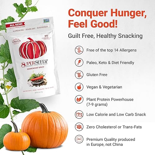 Miniatura 4 de Semillas de calabaza SuperSeedz con sal marina
