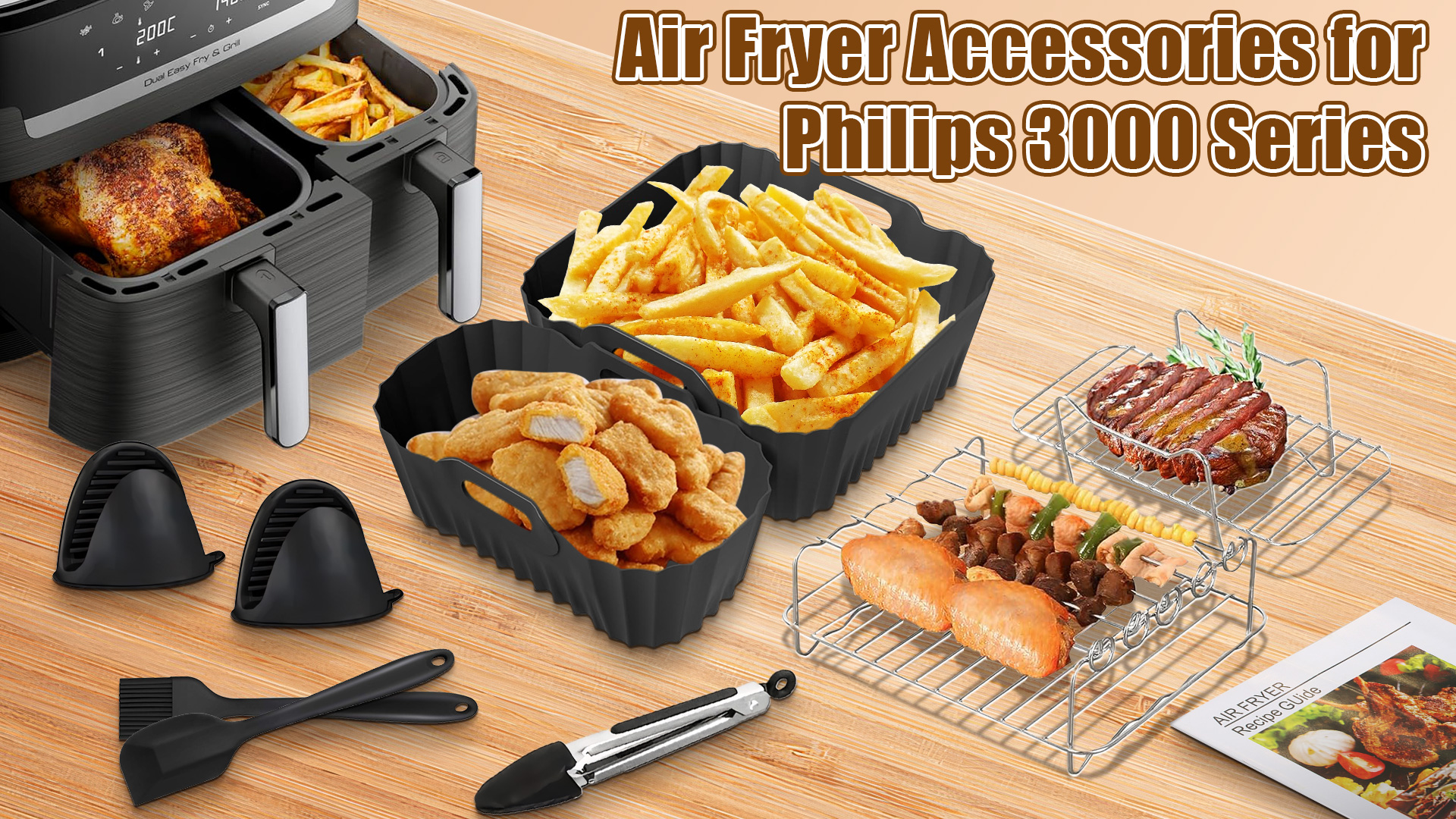 Accessoires du Série 3000 Airfryer 6,2 l NA331/00R1