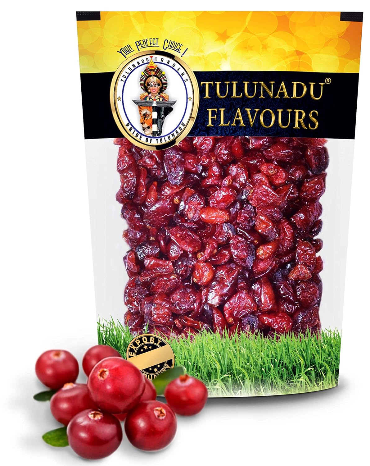 Tulunadu Flavours Dried Combo Pack 400 Gram- Strawberry Cranberry Black Currant - Healthy Routine Diet - Zero Trans Fat Hygienically Packed