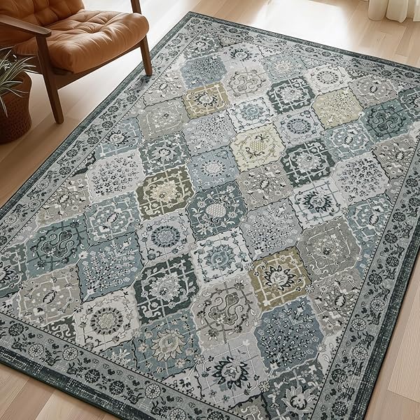 Modern Grey Rug Ideas for Living Room Looks 32 Distressed Charcoal Moroccan Boho Rug