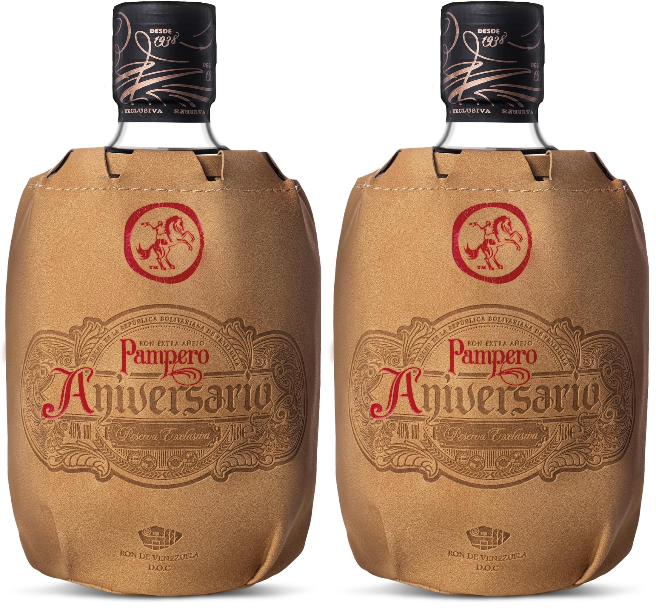 Pampero Aniversario Ron de Venezuela - 0.7 L (9-PP-005-40) (Paquete de 2)