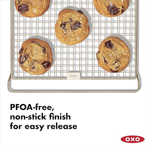 Vista 7 de OXO Good Grips - Rejilla de enfriamiento y rejilla para hornear antiadherentes