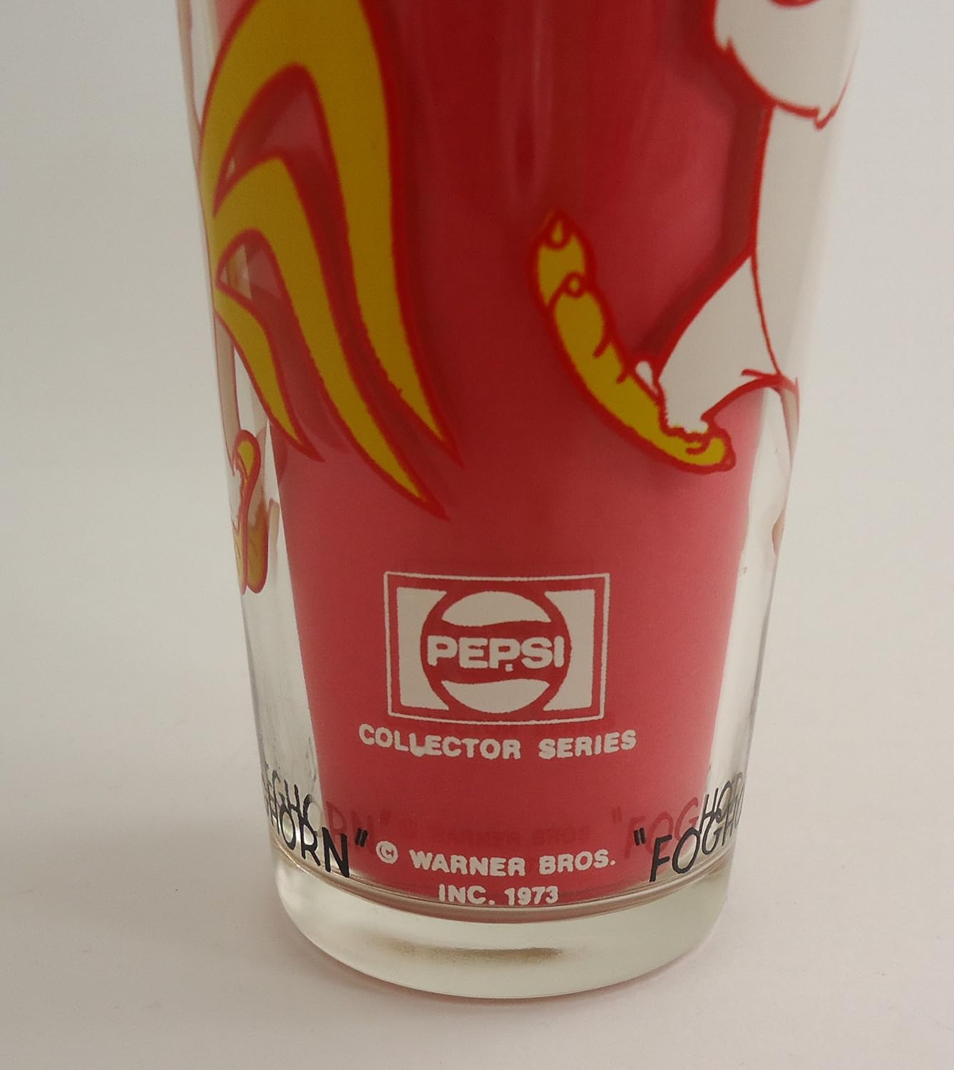 Pepsi Collector Series Glass, Foghorn Leghorn 1973