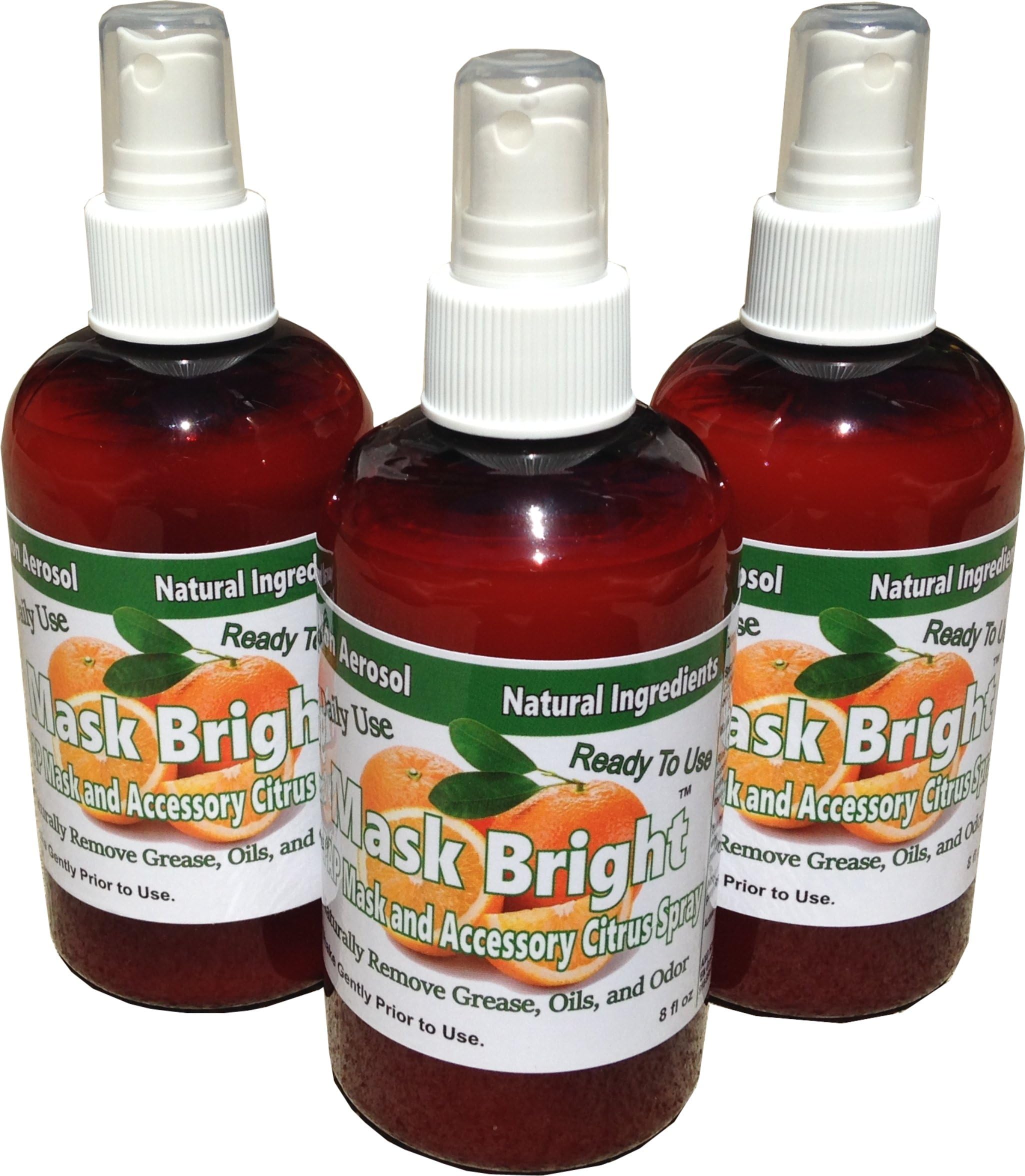 CPAP Mask Cleaner. Pump Spray 3 Pack