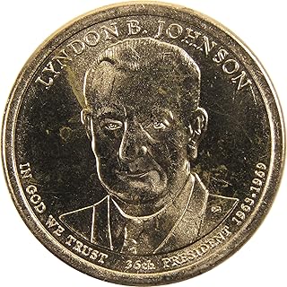 2015 D Lyndon B Johnson Presidential Dollar BU Uncirculated $1 Coin