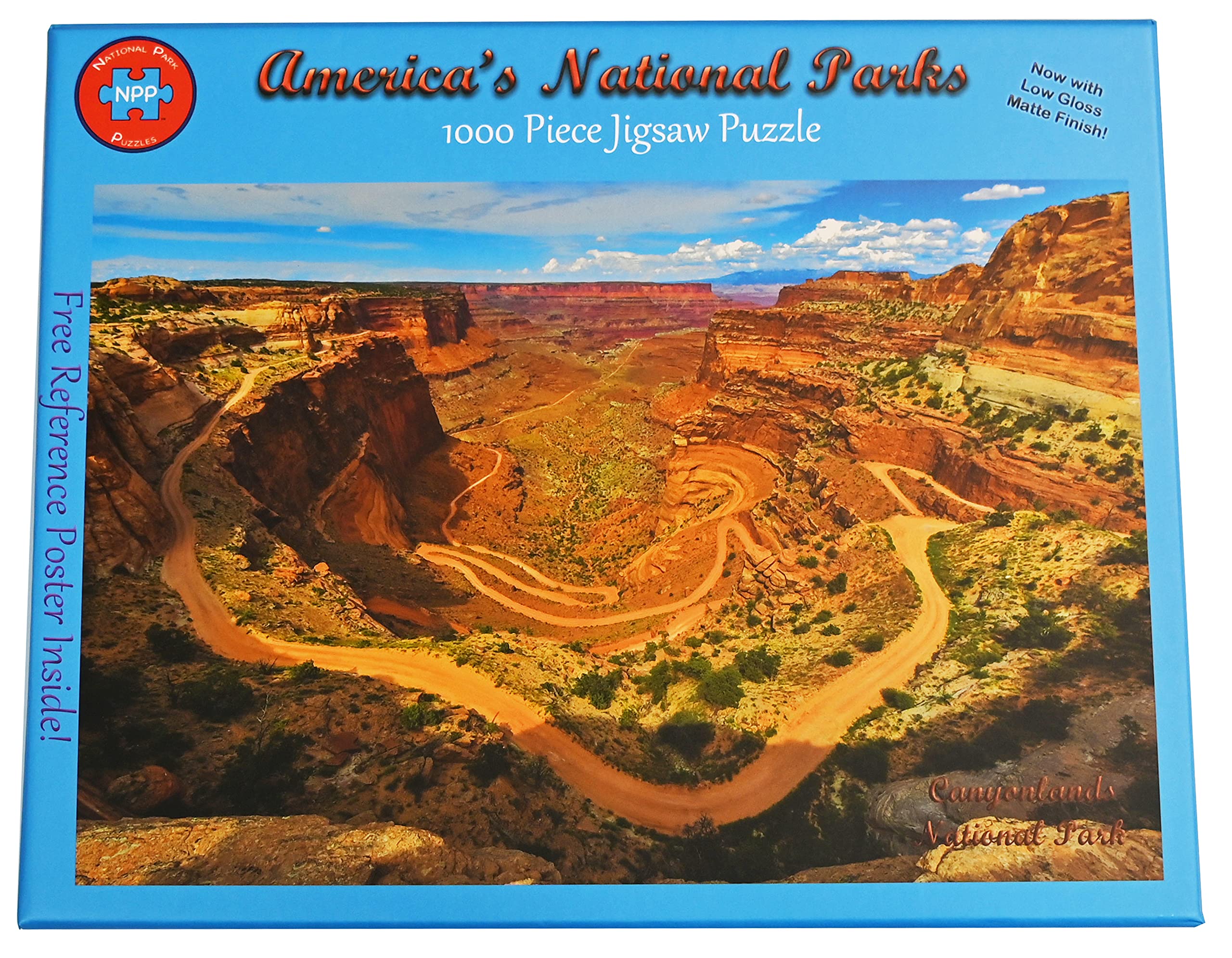 Canyonlands National Park Shafer Canyon 1000 Piece Puzzle