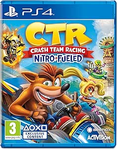 Crash Team Racing Nitro-Fueled (Exclusive Retro Content) PS4