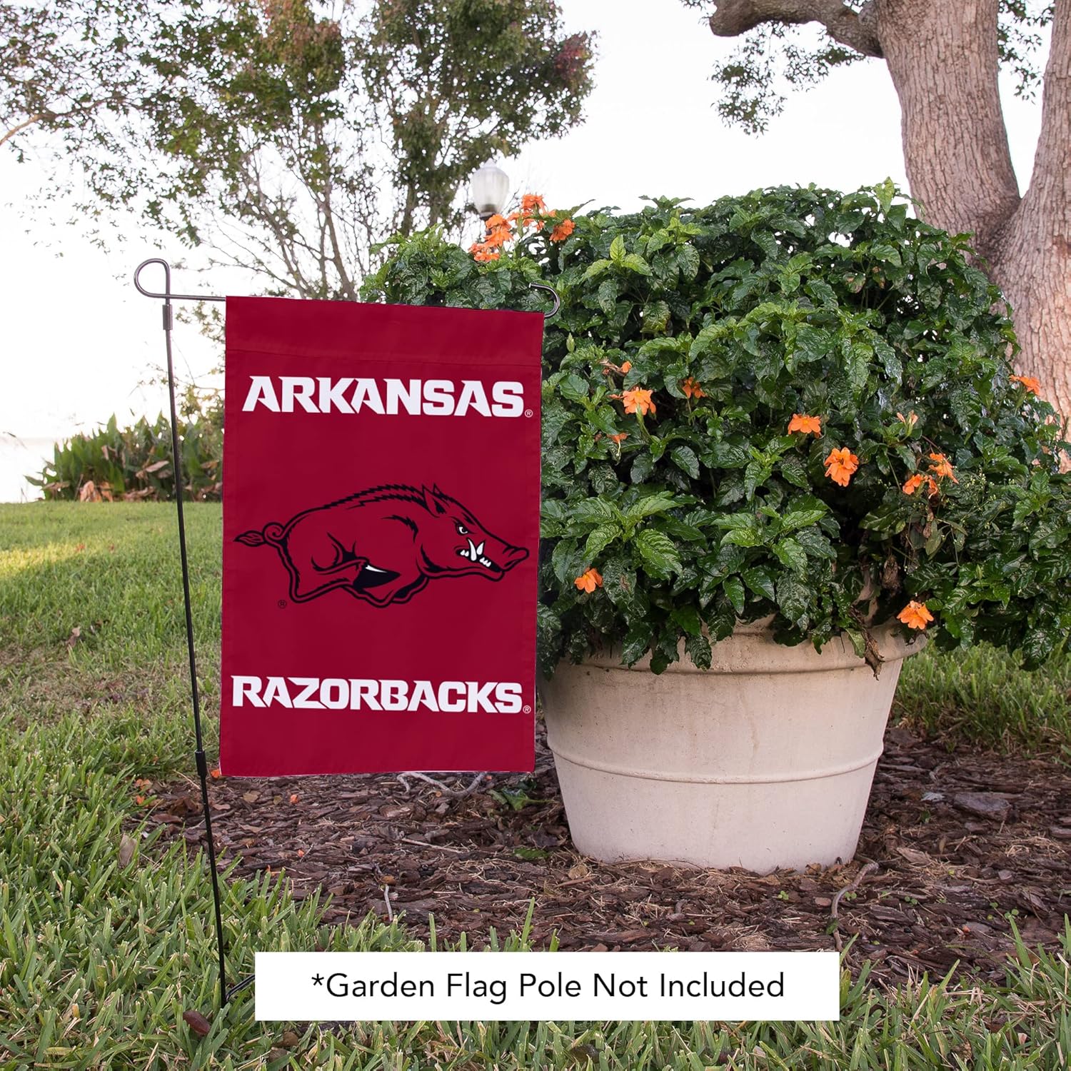 Desert Cactus University of Arkansas UA Garden Flag – 19 x 12 inch Arkansas Razorbacks Banner, For Outdoor Display and Events (Design C) - Image 6