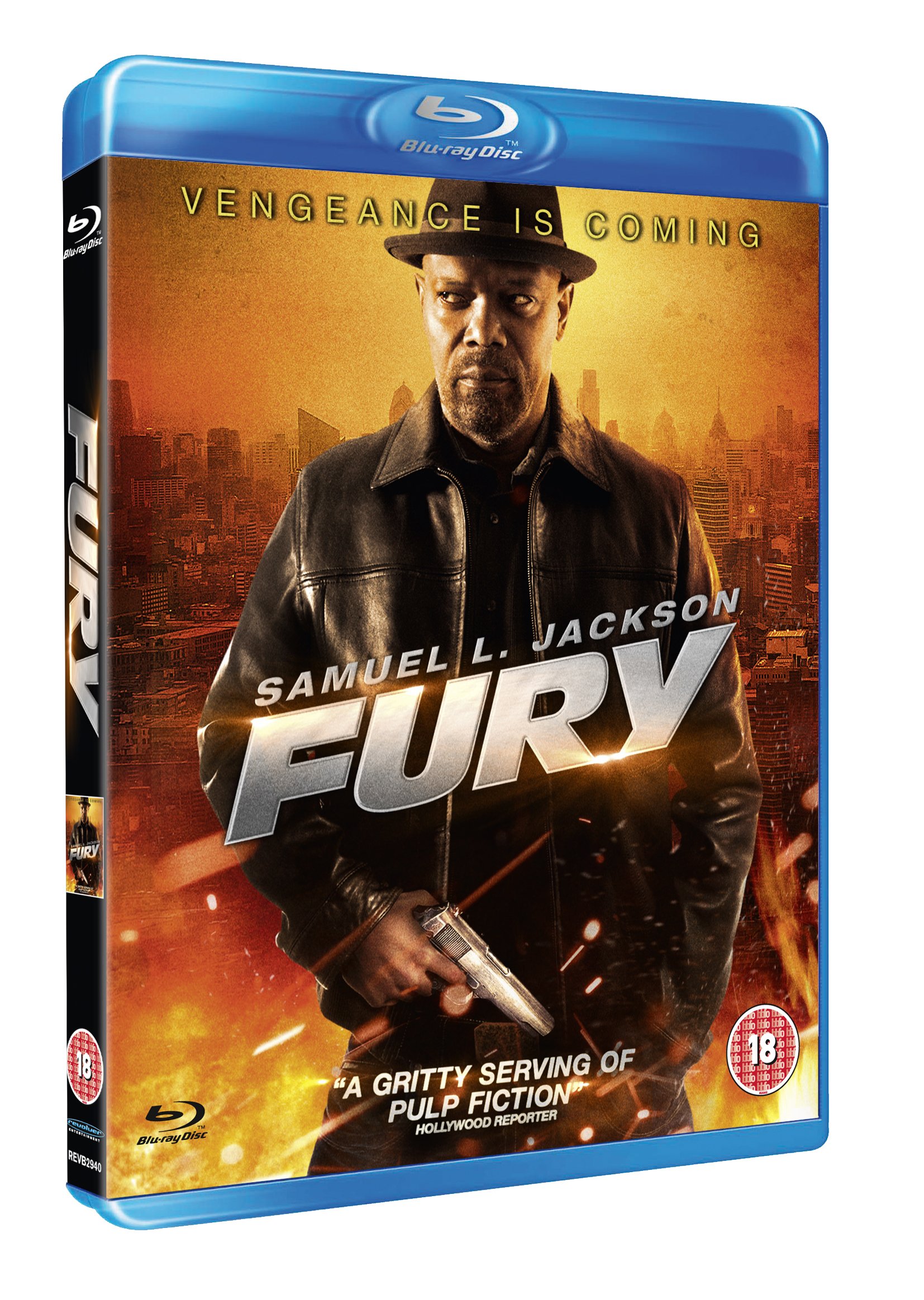 Fury BLU RAY 101 Films Release Starring Samuel L Jackson