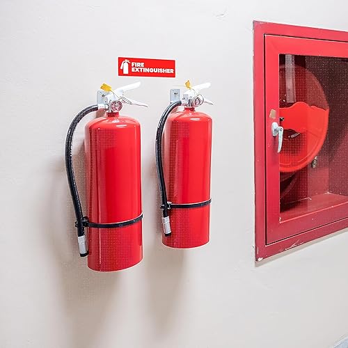 Miniatura 8 de Adhesivo para extintor de incendios para negocios, oficina, comercial, propietario (alquiler a corto plazo), letrero de extintor de incendios de