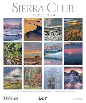 Sierra Club Wilderness Calendar 2024