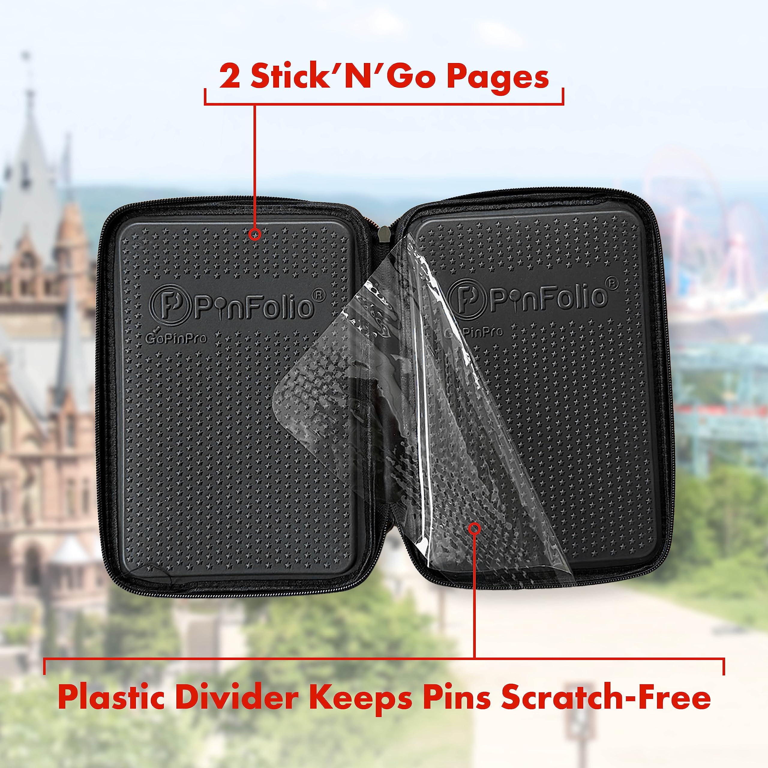 Amazon.co.jp: PinFolio クラシックピンディスプレイバッグ、軽量