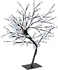 WeRChristmas Pre-Lit Illuminated Cherry Blossom Colour Changing Tree with 96-LED, 2 feet/60 cm - Multi-Colour