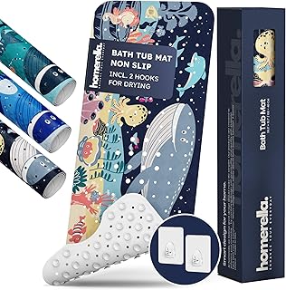 29 Smart Storage Ideas For Small Bathrooms You’ll Actually Use 176 Homerella Baby Bath Tub Mat | Anti Mold Mildew Resistant Non Slip Kids a...
