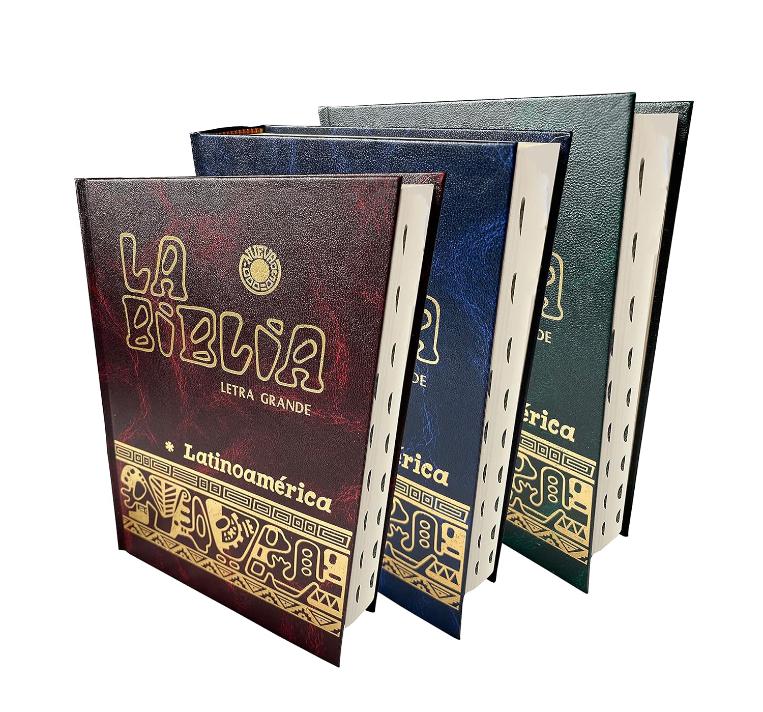 La Biblia Latinoamericana Letra Grande Cartone con Uneros Spanish Edition Assorted Colors      Hardcover – September 21, 2005