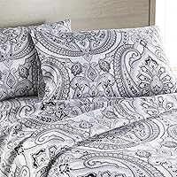 Vista 53 de Southshore Fine Linens® - Vilano® Springs - Par de fundas de almohada plisadas, color verde azulado, estándar (Queen)