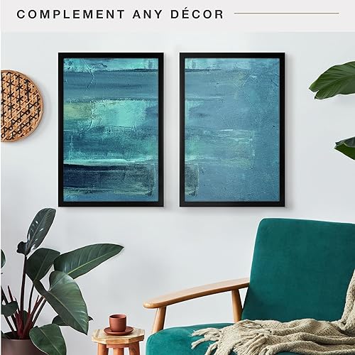 Vista 95 de MCS Gallery Foundation - Marco de póster, marco de fotos para arte de pared, negro, 16 x 20 pulgadas, individual