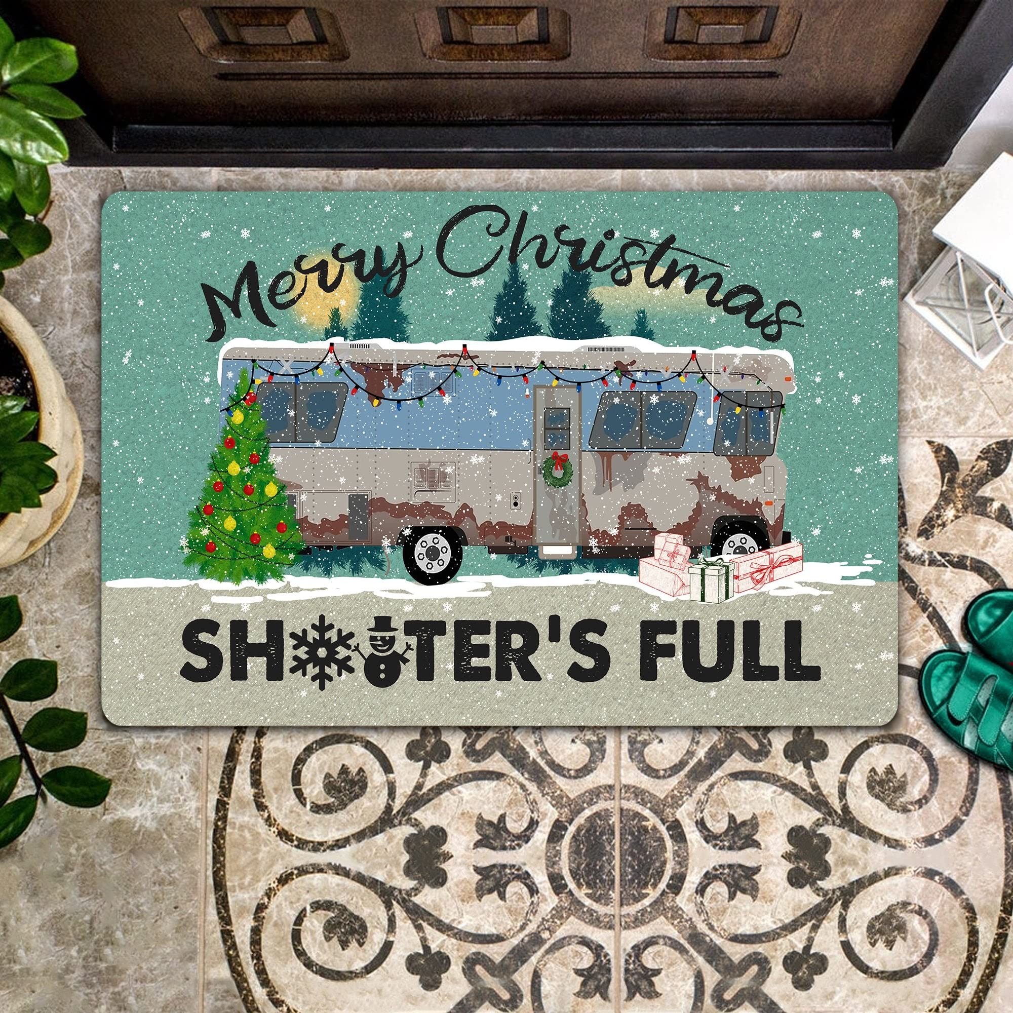Traqunn National Christmas Vacation Movie Doormat,Christmas Vacation Home Decorative Welcome Doormat 30X18 In