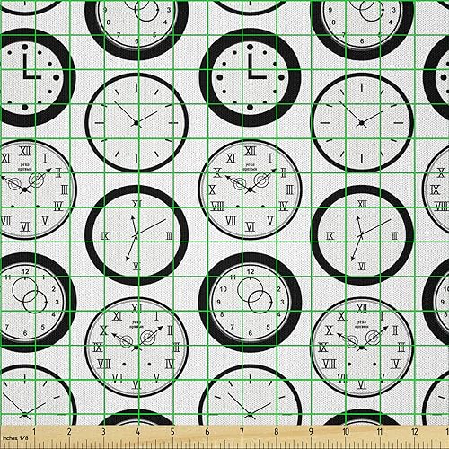 Miniatura 5 de Lunarable The Yard, intrincados motivos primaverales, estilo abstracto, ramas florecientes, capullos florales, tela de microfibra para artes y