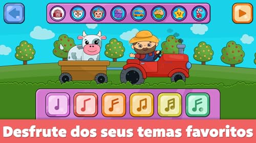 Bebê piano – jogos para crianças