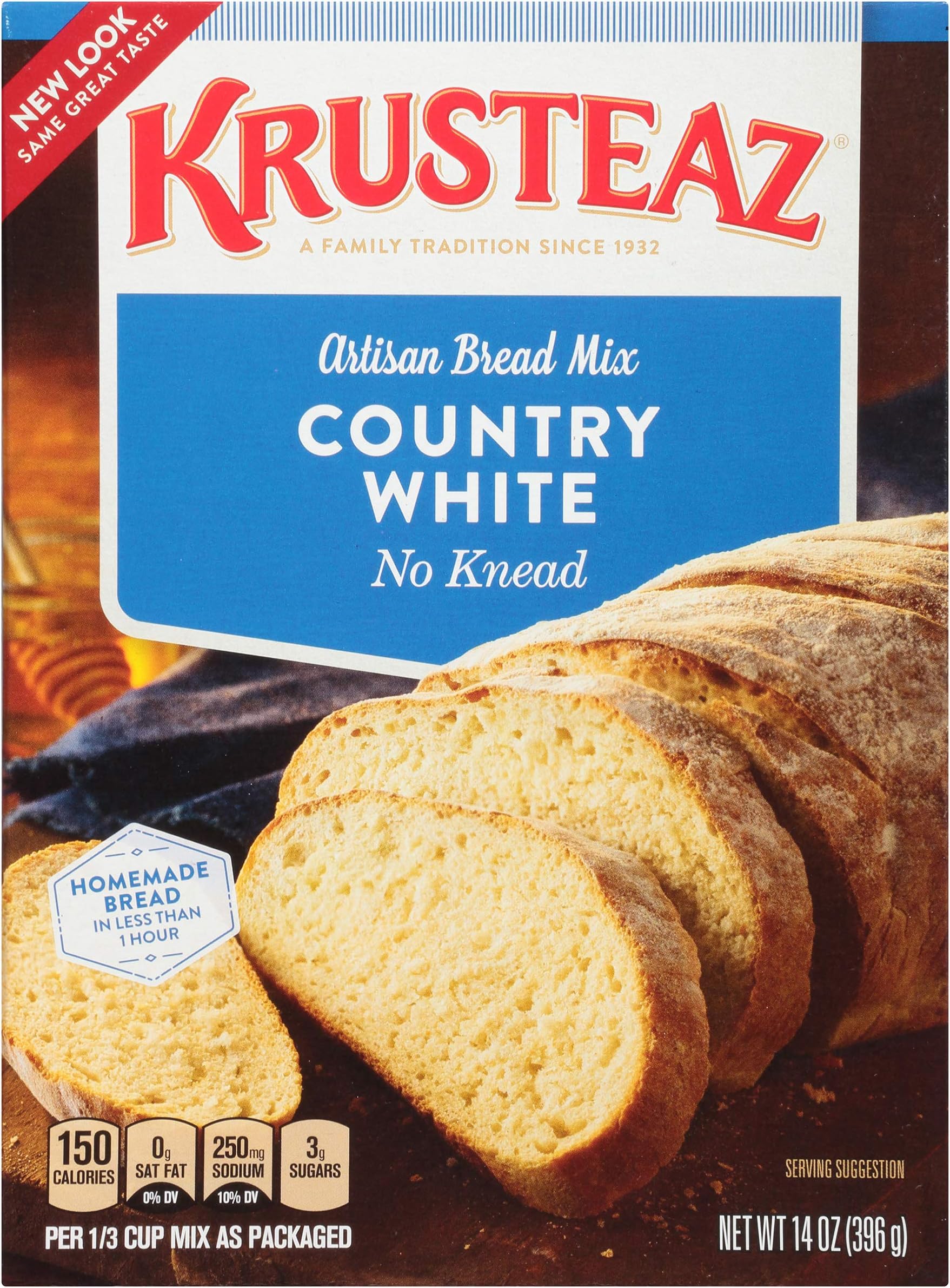 Krusteaz Country White Bread Mix, 14-Ounces