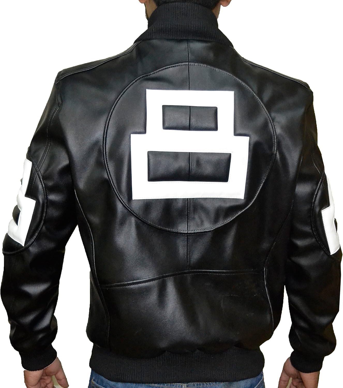 8 Ball Pool Seinfeld Michael Hoban Bomber Leather Jacket