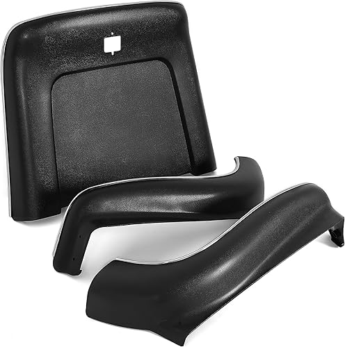 Miniatura 4 de KUAFU Kit de respaldos y delantales de asiento de cubo compatible con Chevrolet Pontiac Oldsmobile Buick 1969-1972 6 piezas superior e inferior